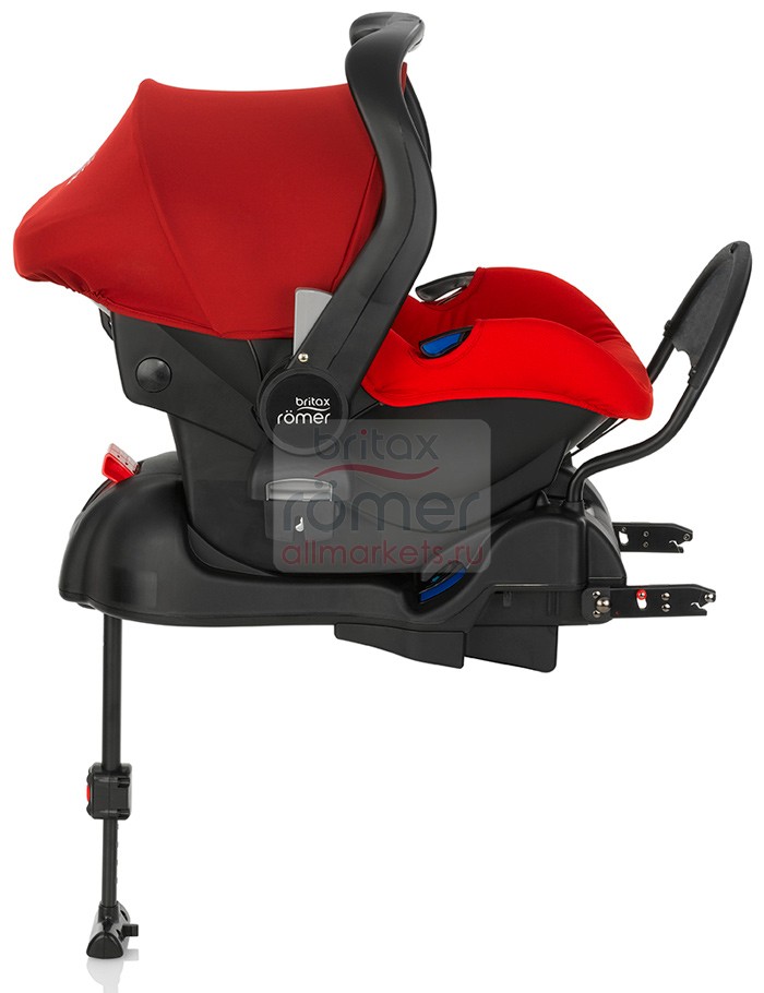  BRITAX ROMER PRIMO + BASE ISOFIX FLAME RED